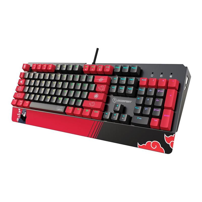 Teclado Mecânico Gamer Checkpoint KX-500, RGB, Switch Red, Anti